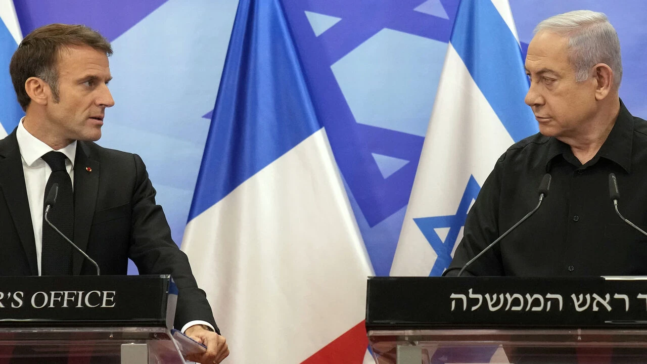 Macron Warns Netanyahu